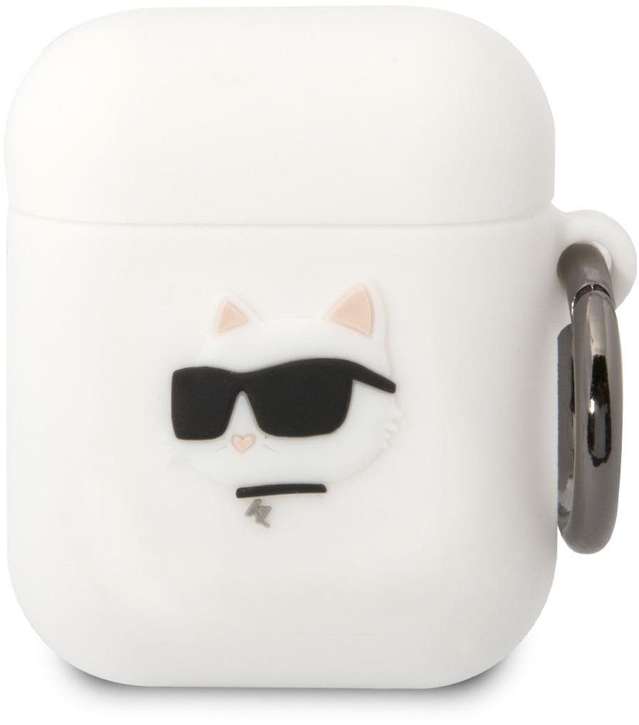 Karl Lagerfeld 3D Logo NFT Choupette Head Silikonhülle für Airpods...