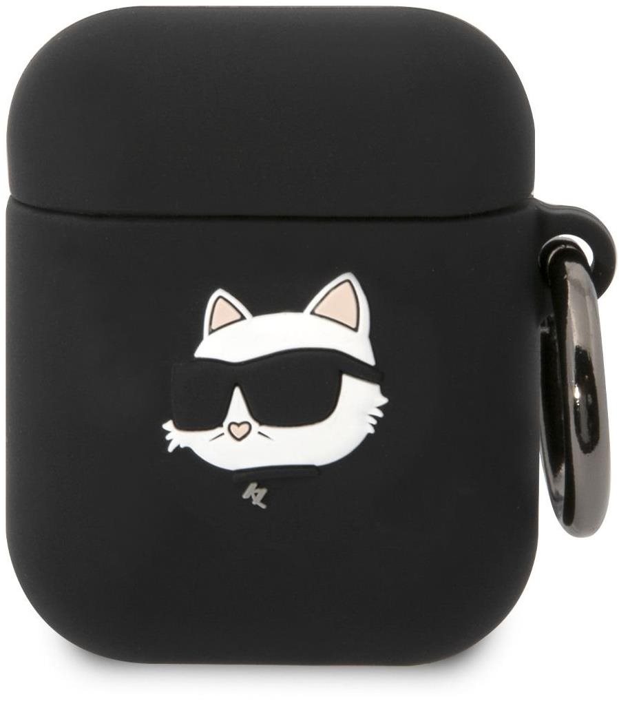 Karl Lagerfeld 3D Logo NFT Choupette Head Silikonhülle für Airpods...