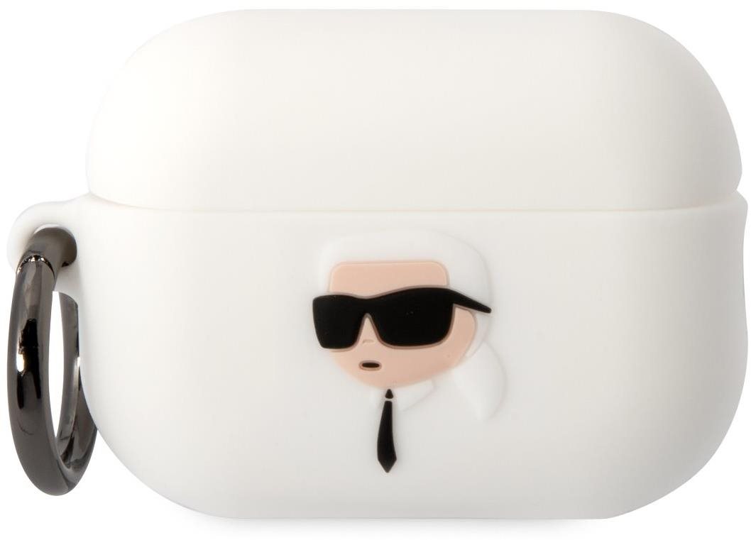 Karl Lagerfeld 3D Logo NFT Karl Head Airpods Pro 2 fehér szilikon...