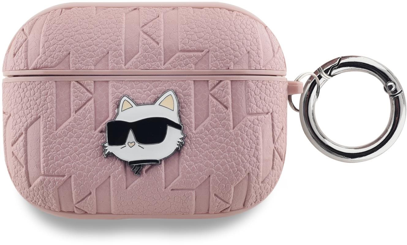 Karl Lagerfeld PU Embossed Choupette Head Hülle für AirPods Pro...