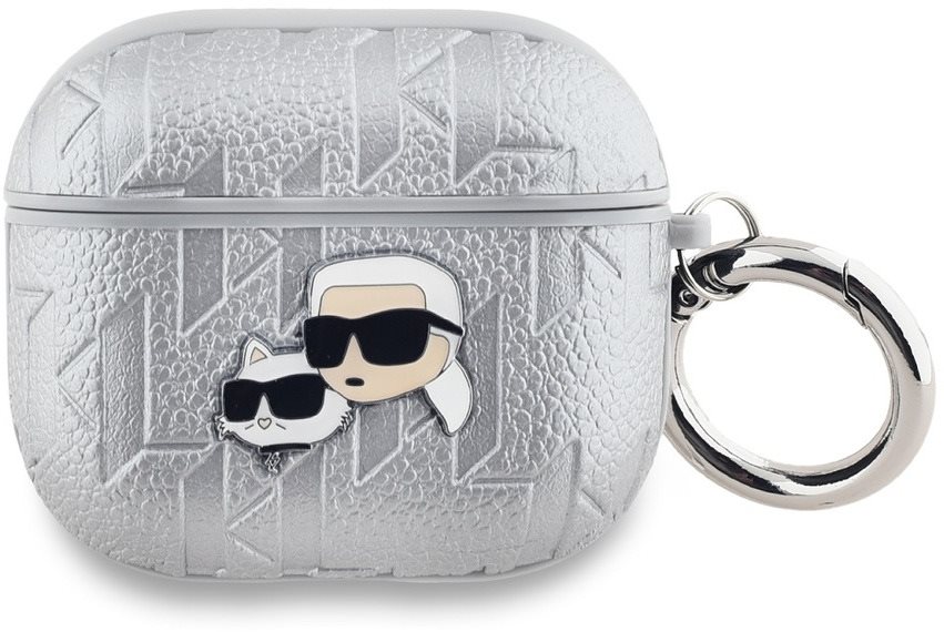 Karl Lagerfeld PU Embossed Karl and Choupette Heads Hülle für...