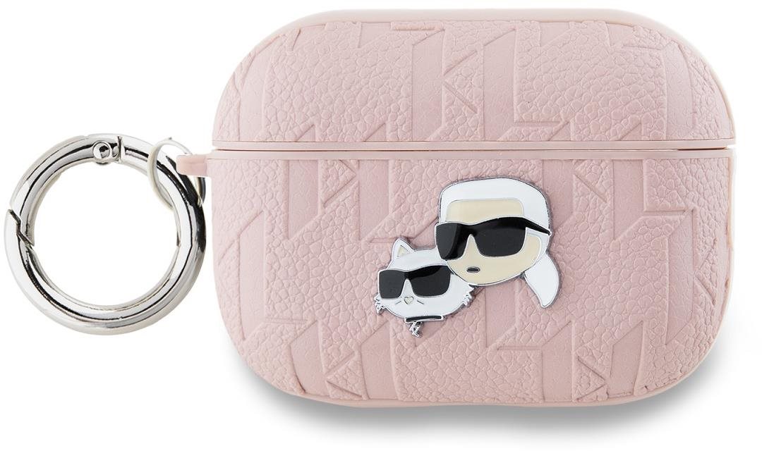 Karl Lagerfeld Embossed Karl and Choupette Heads AirPods Pro 2...