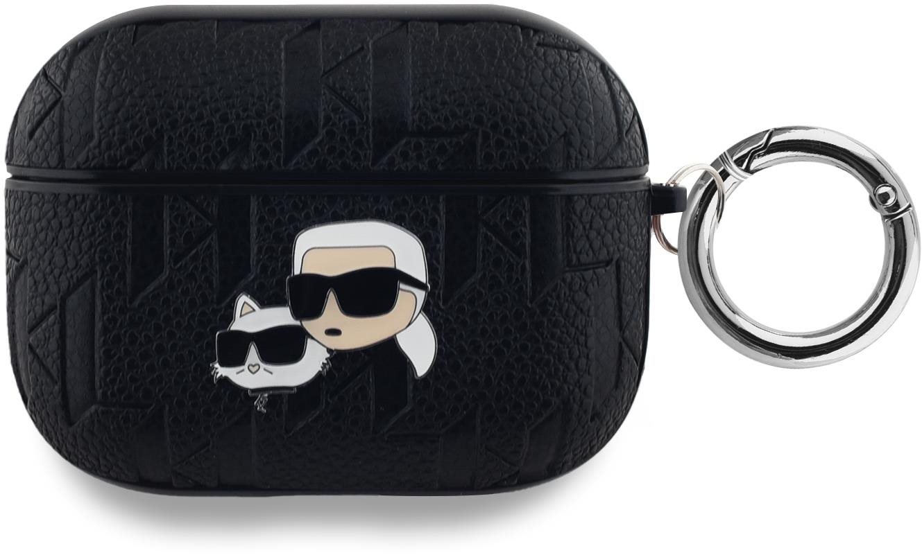Karl Lagerfeld Embossed Karl and Choupette Heads AirPods Pro fekete...