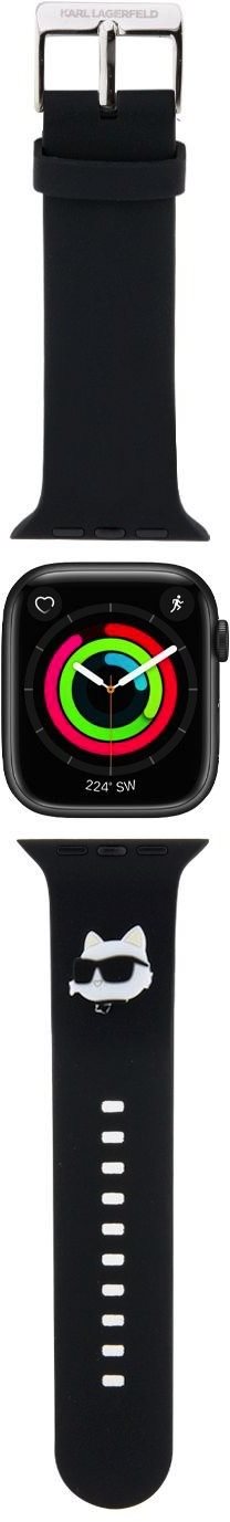 Karl Lagerfeld Choupette Head NFT na Apple Watch 42/44 Black...