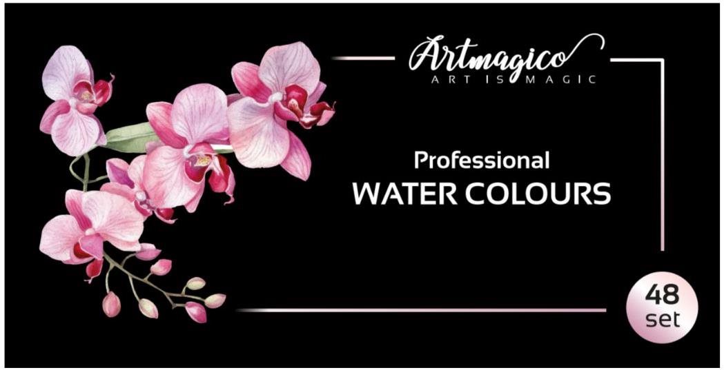 Artmagico Professional Water colours 48 ks Vodové farby