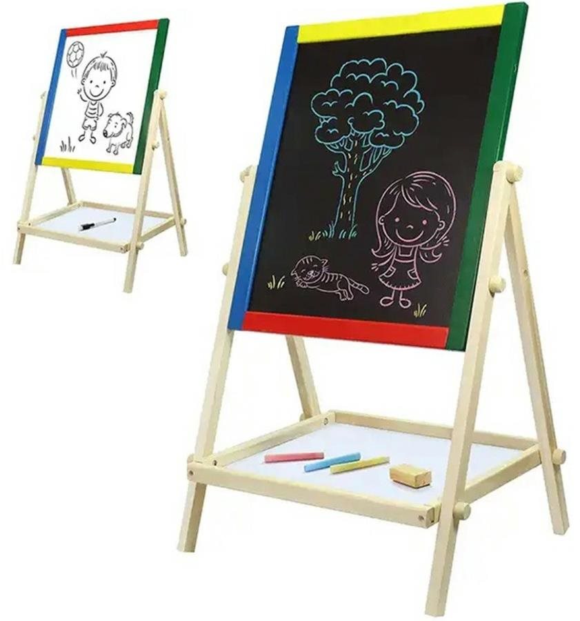 APT Obojstranná kresliaca tabuľa pre deti Tabuľa