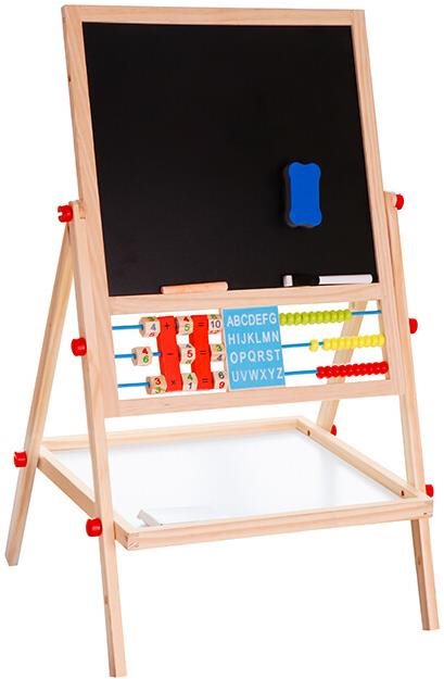 Aga4Kids Detská obojstranná tabuľa MR6107 Magnetická tabuľa