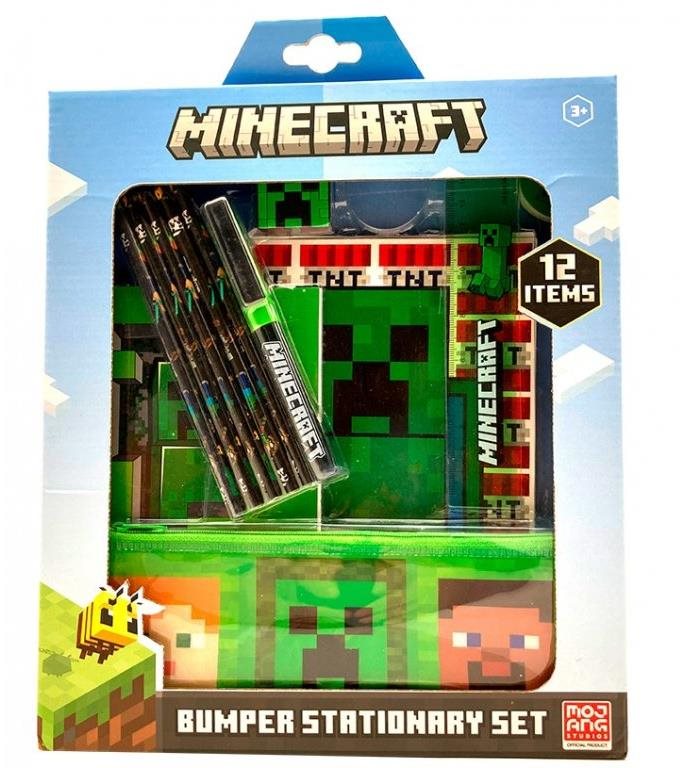 Minecraft: Green Creeper – súprava školských pomôcok Školská súprava