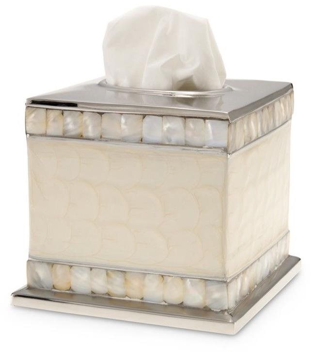 Julia Knight Classic Obal na papierové vreckovky, smotanový Box na...