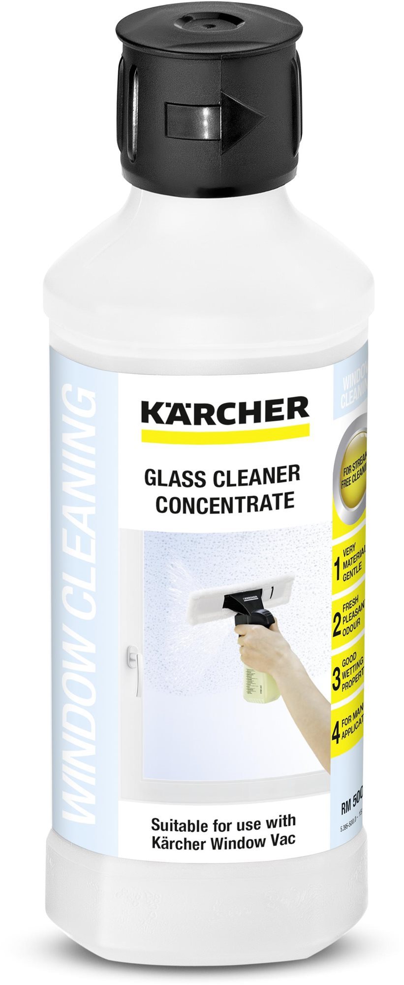 KÄRCHER - Čistič skiel a okien RM 500 Profi (500 ml) Čistič okien