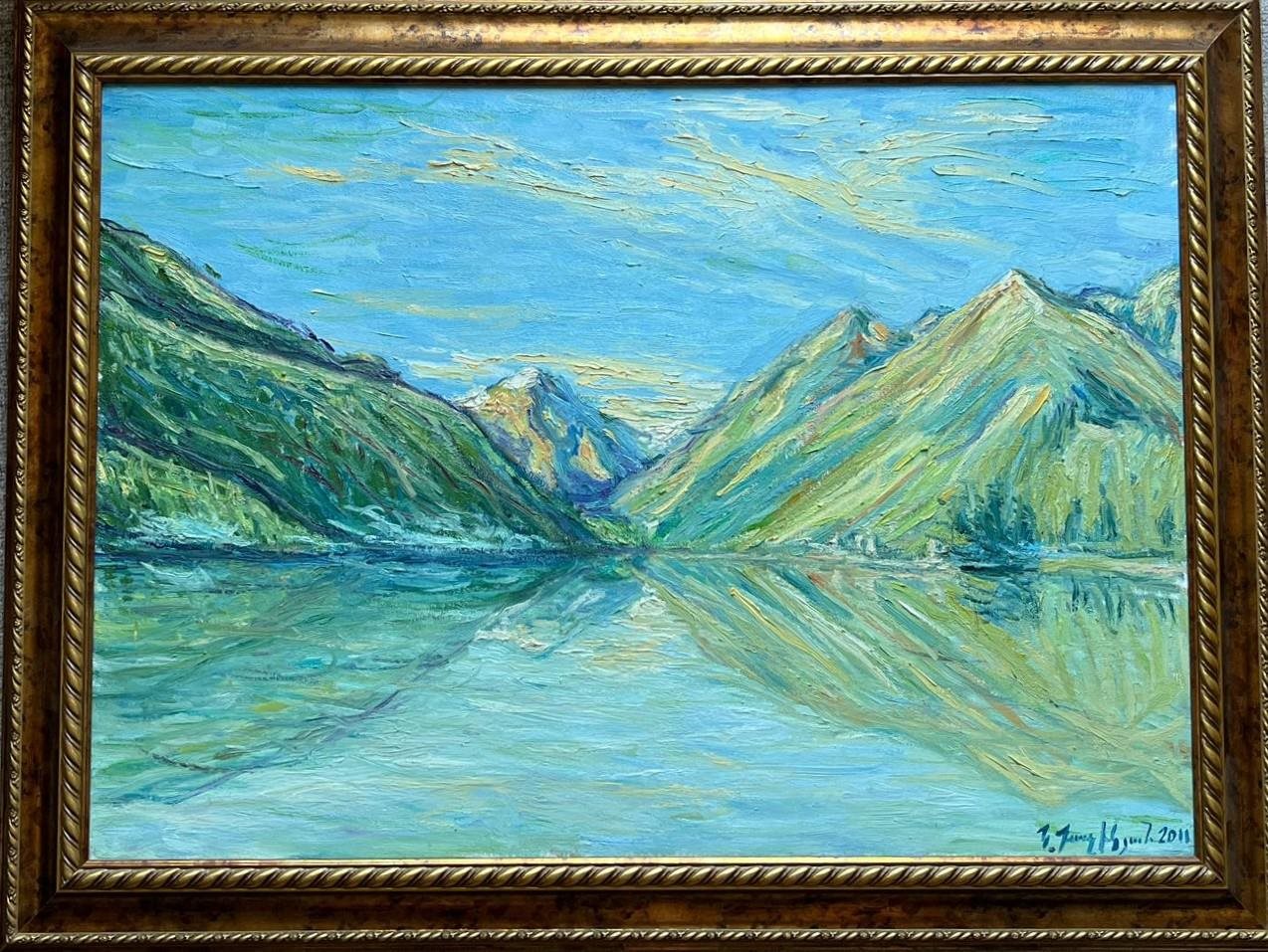 Karen Khachikyan Jazero Obraz