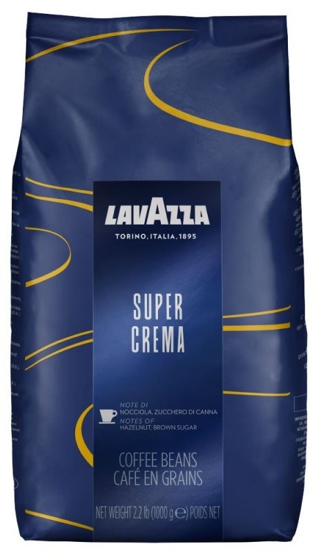 Lavazza Super Crema, Bohnenkaffee, 1000g Kaffee