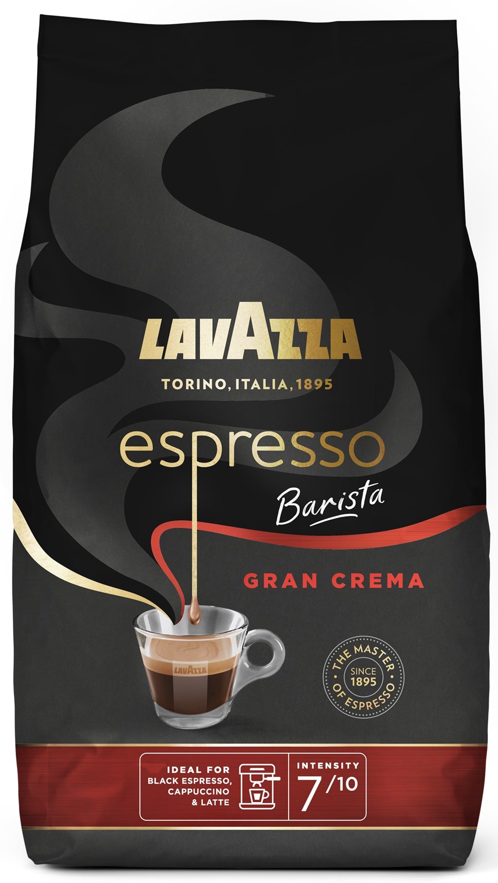 Lavazza Espresso Gran Crema Barista, zrnková, 1000 g Káva