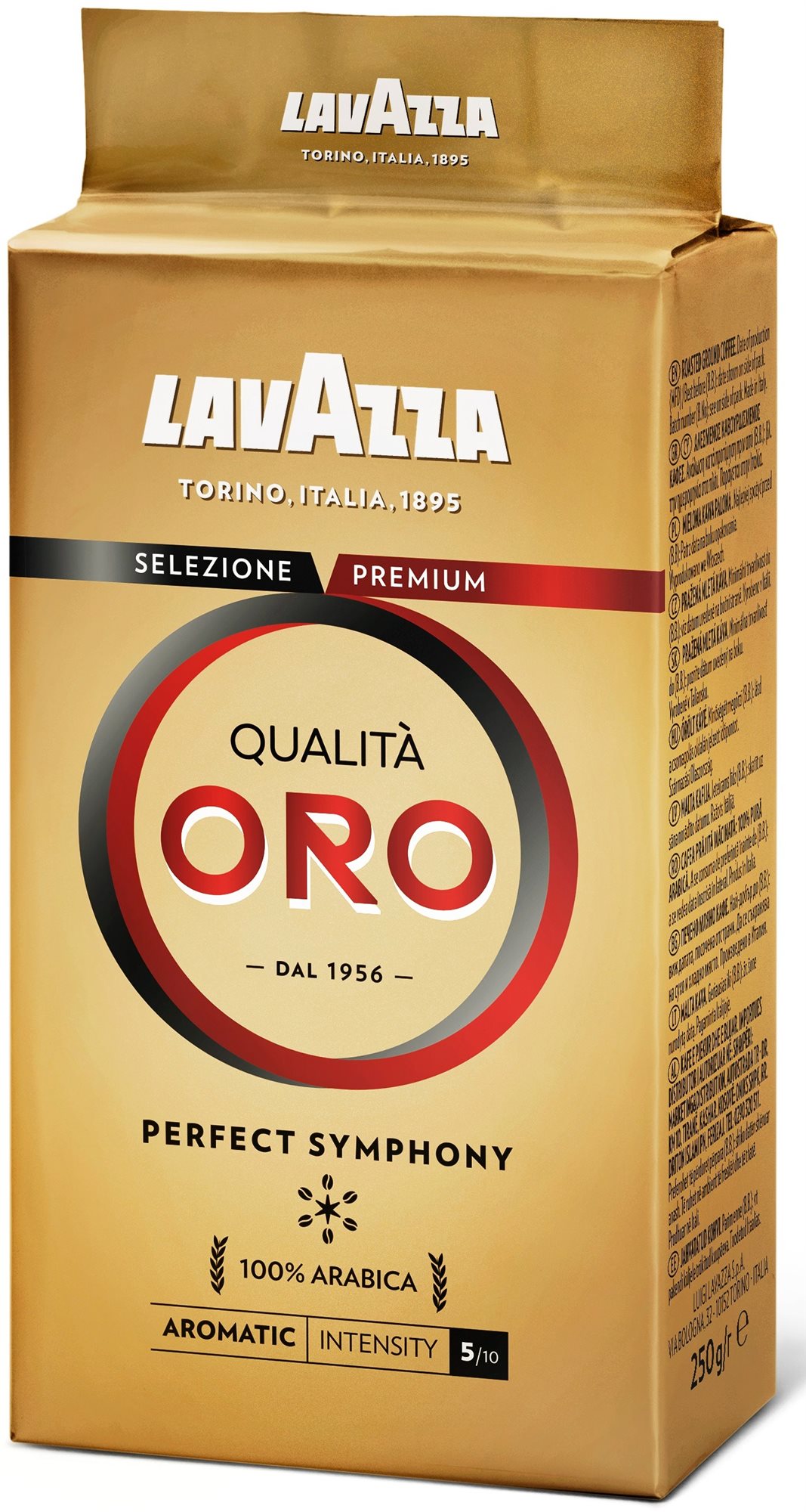 Lavazza Qualitá Oro, mletá, 250 g Káva