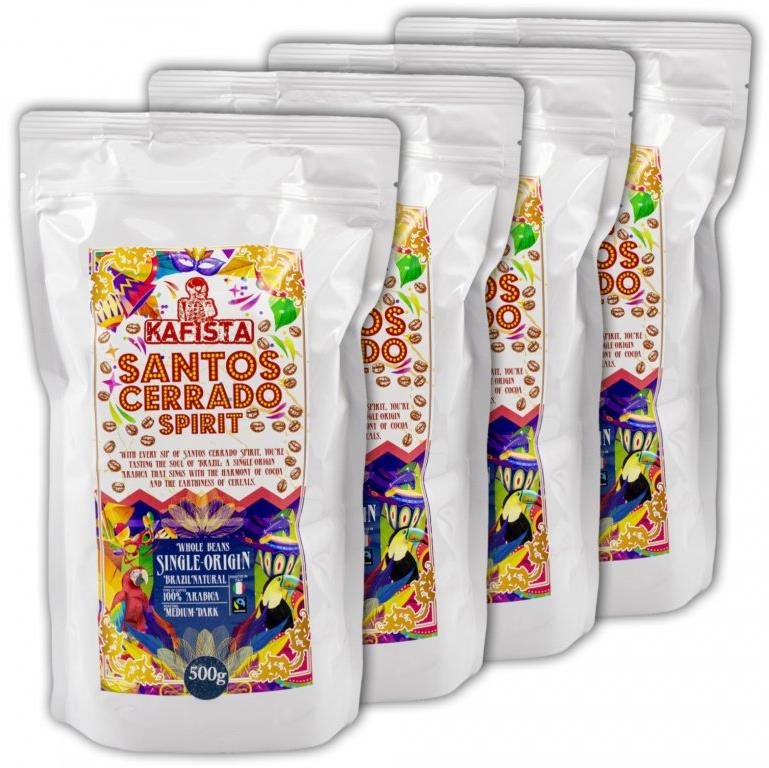Kafista „Santos Cerrado Spirit" – Natural – 100 % Arabica z...