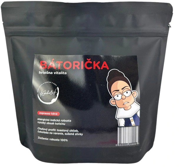 KÁVOHOLIK Bátorička Espresso - 100% robusta, 250g, szemes Kávé