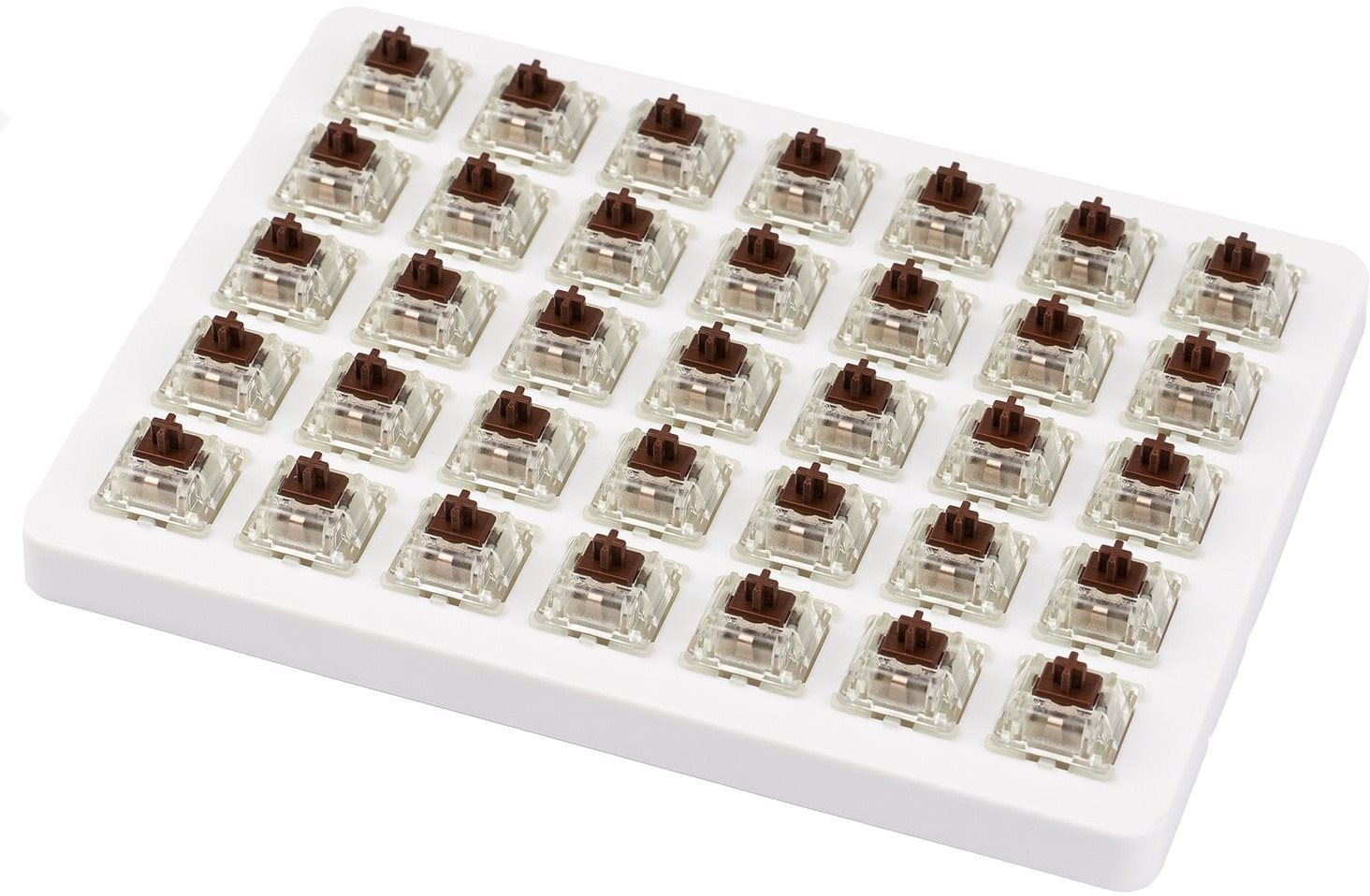 Keychron Cherry MX Switch Set 35pcs/Set BROWN RGB Mechanikus kapcsoló