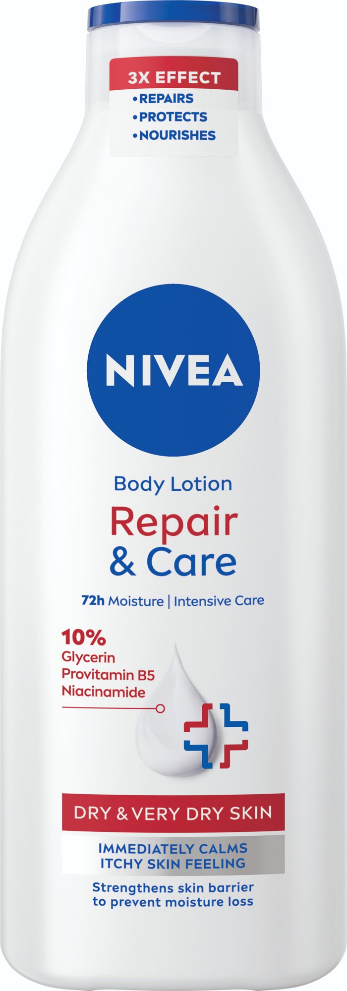 NIVEA Repair & Care Body Milk 400 ml Testápoló