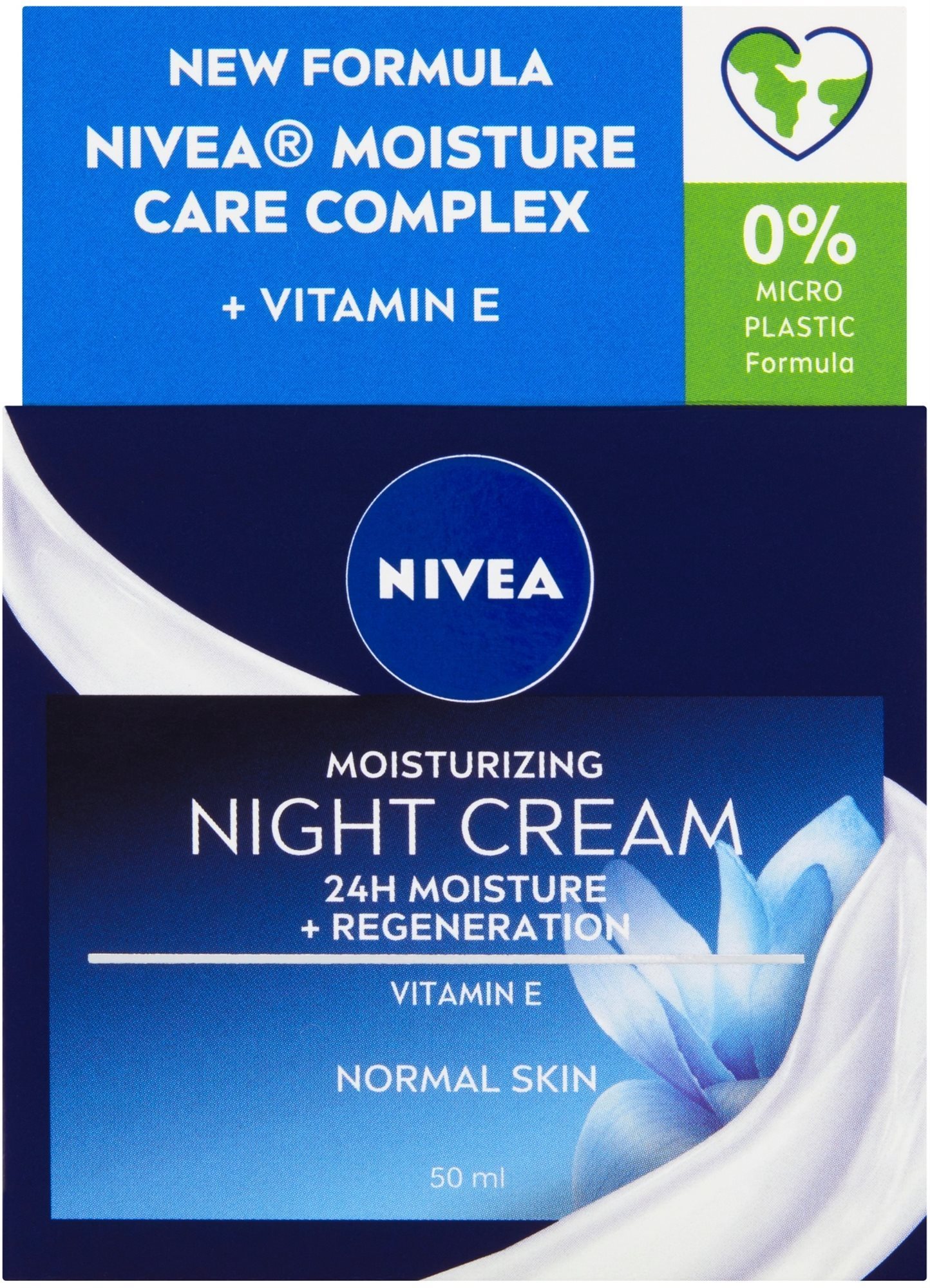 NIVEA Regenerating Night Creme 50 ml Krém na tvár