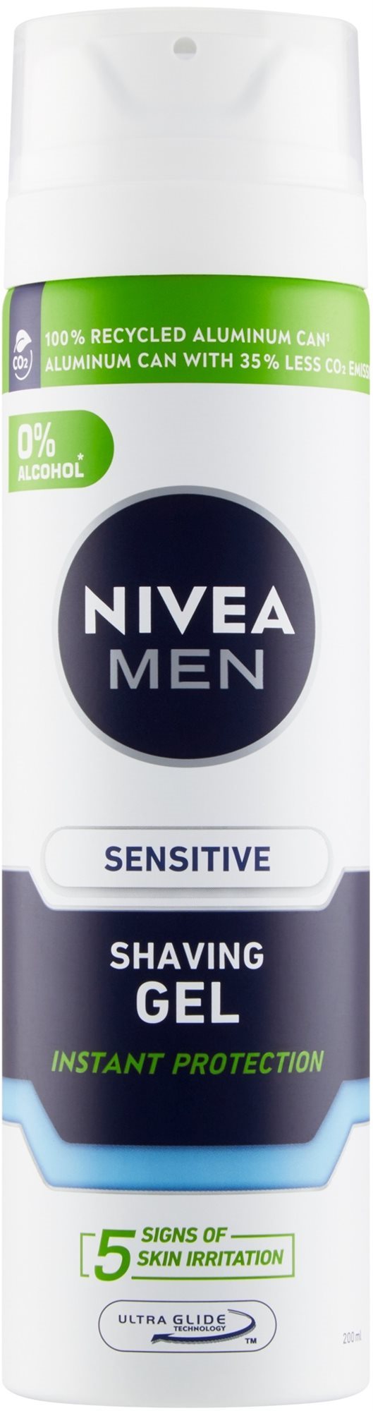 NIVEA MEN Shaving Gel Sensitive 200 ml Gél na holenie