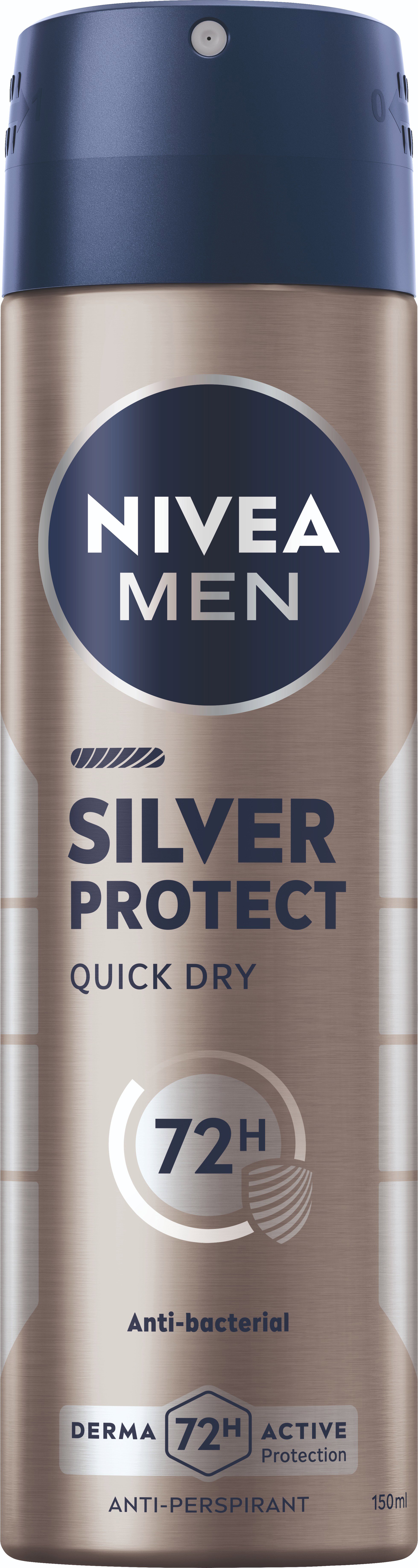 NIVEA Men Silver Protect 150 ml Izzadásgátló