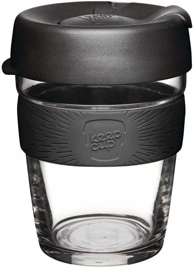 KeepCup Hrnček Brew Black 340 ml M Hrnček