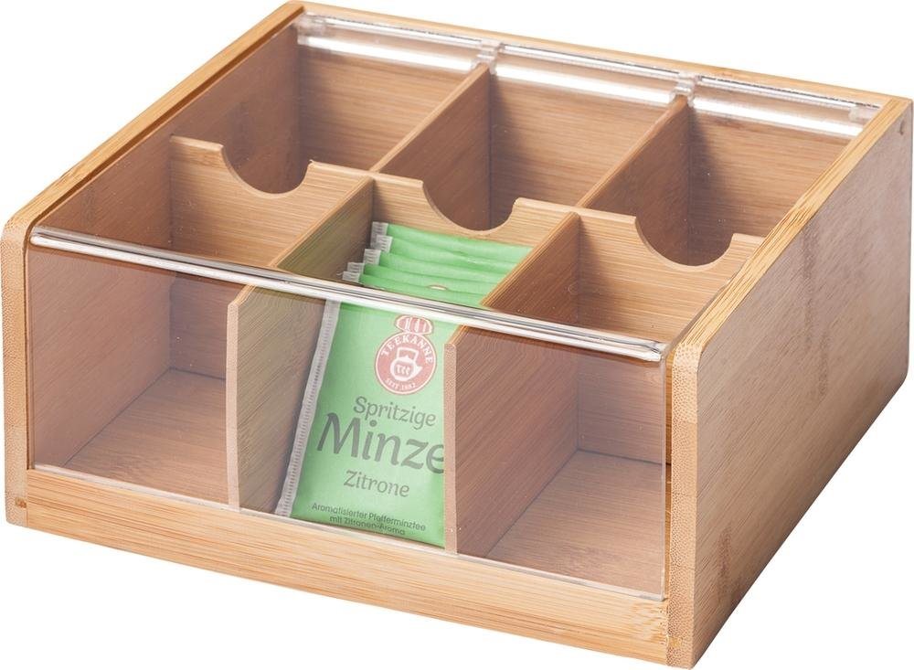 Kesper Úložný box na čaj s vekom Krabička na čaj