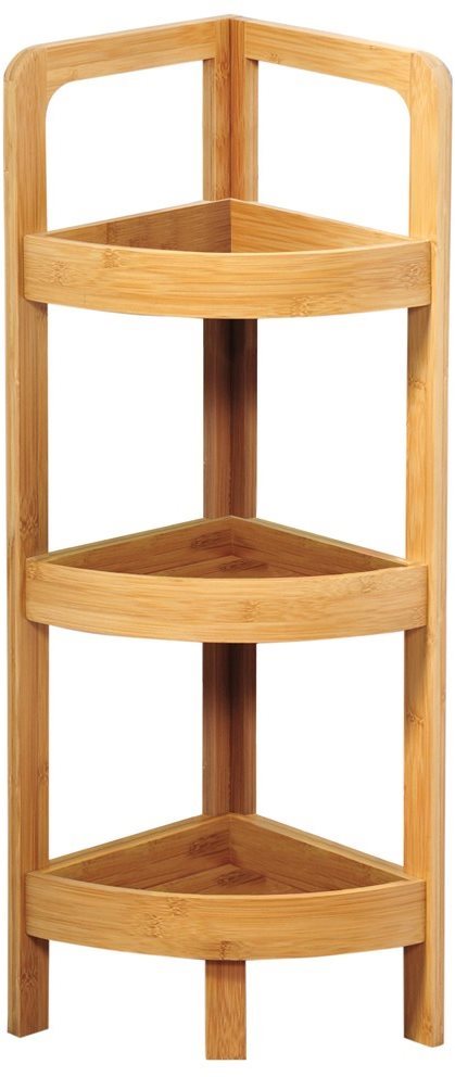 Kesper Policový regál, bambus rohový Regál