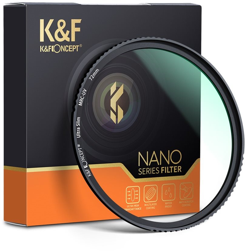 K&F Concept Ultra Slim MC UV-Filter Nano- 58 mm UV-Filter
