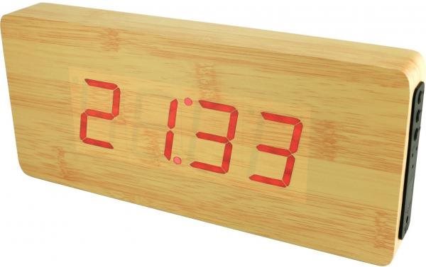 MPM-TIME DIGITÁLNY C02.3672.51. RED LED Budík