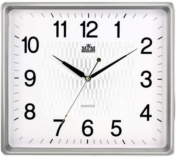 MPM-TIME E01.2929.7000. SW Nástenné hodiny