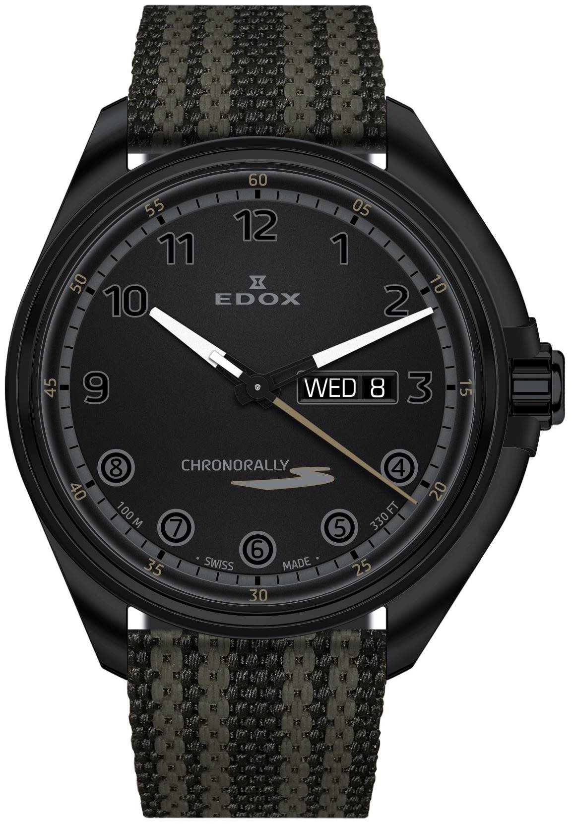 EDOX Chronorally-S 84301 37NNNAGNN Pánske hodinky