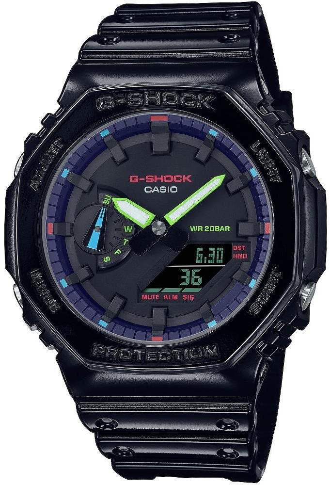 CASIO G-SHOCK GA-2100RGB-1AER Pánske hodinky
