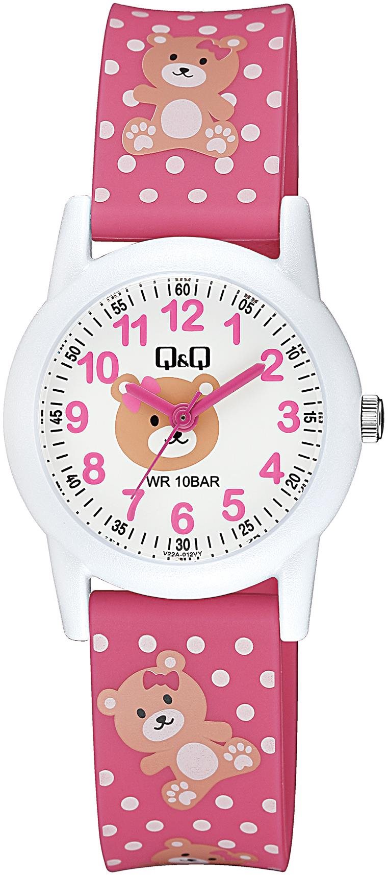 Q+Q Kids V22A-012VY Detské hodinky