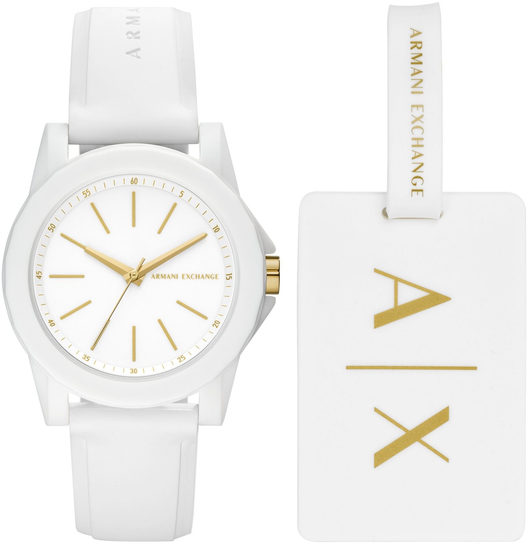 ARMANI EXCHANGE dámska darčeková súprava hodiniek a remienkov na...