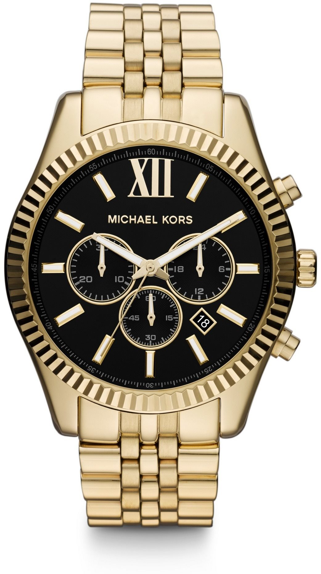 MICHAEL KORS - Pánske hodinky okrúhle MK8286 Hodinky