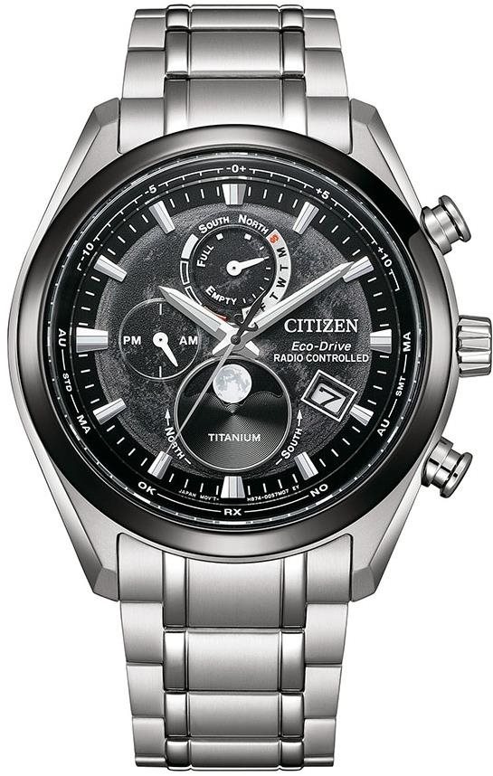 CITIZEN Tsukiyomi Moonphase BY1018-80E Férfi karóra