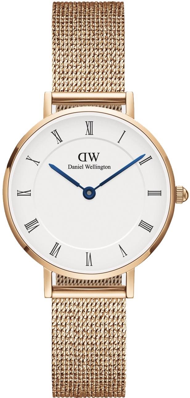 Daniel Wellington Petite mesh Melrose guľaté DW00100681 Dámske...
