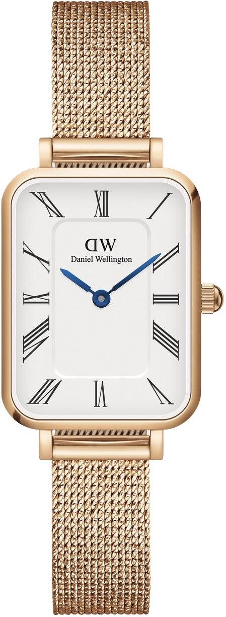 Daniel Wellington Quadro mesh Melrose hranaté DW00100687 Dámske...