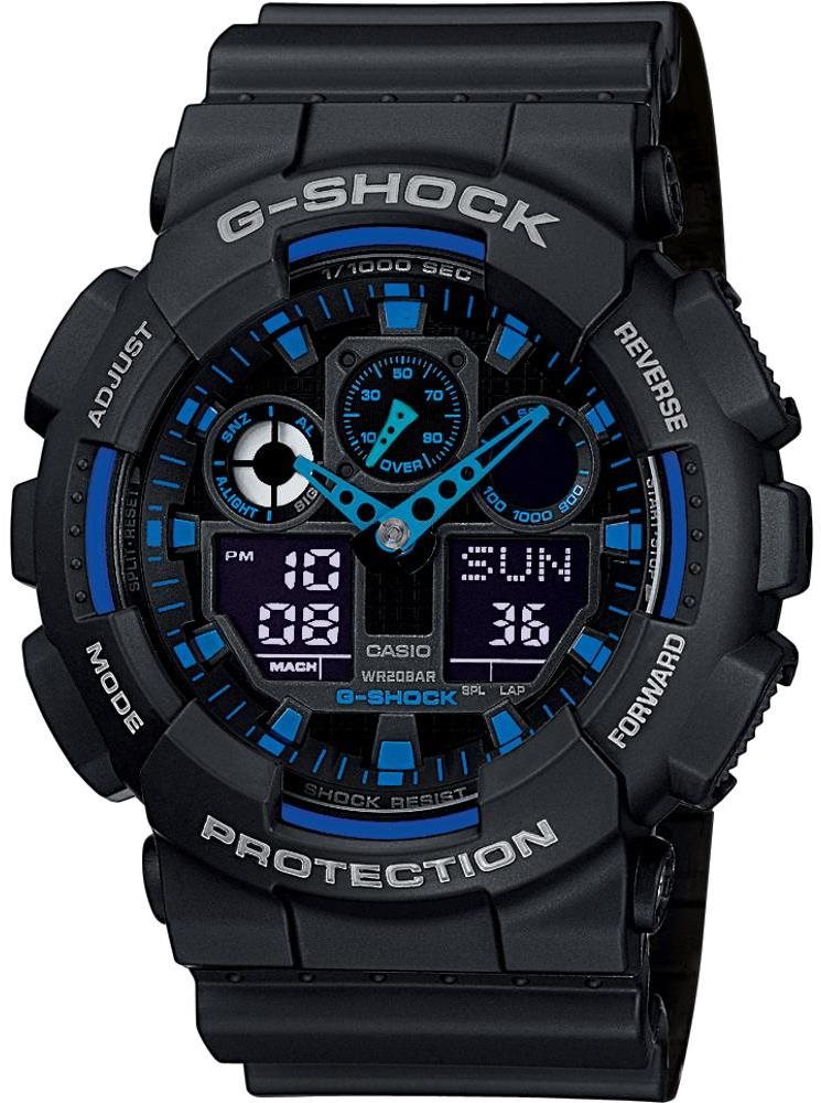 CASIO G-SHOCK GA 100-1A2 Pánske hodinky