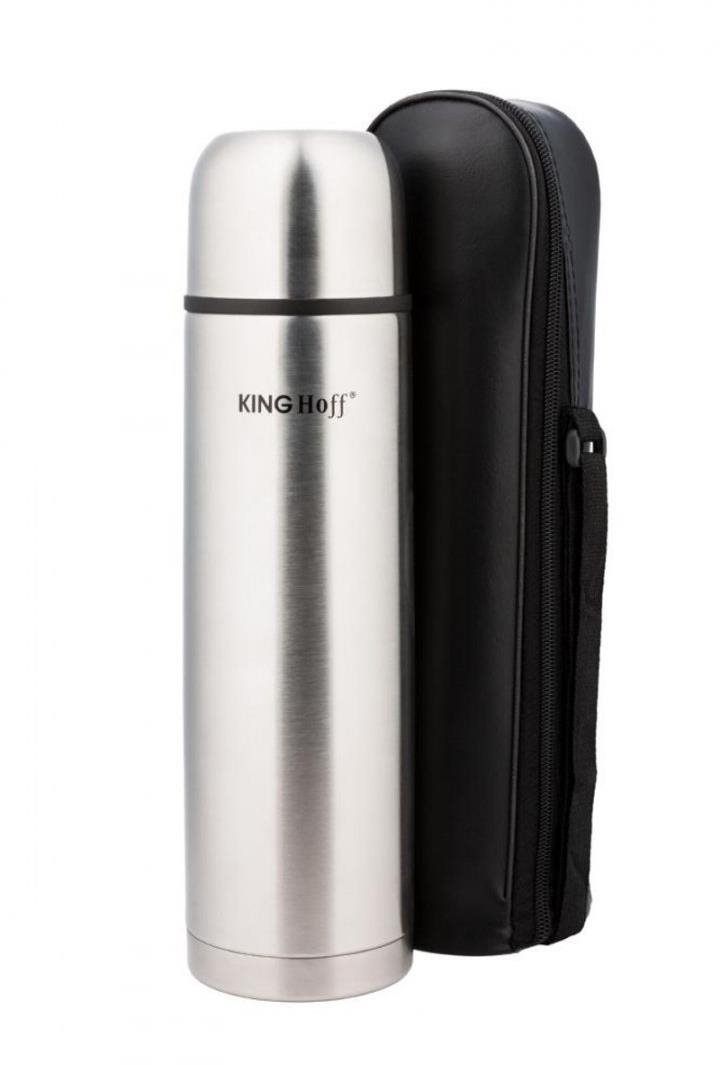 KINGHOFF Oceľová termoska Click-Clack 750 ml, Kh-4053 Termoska