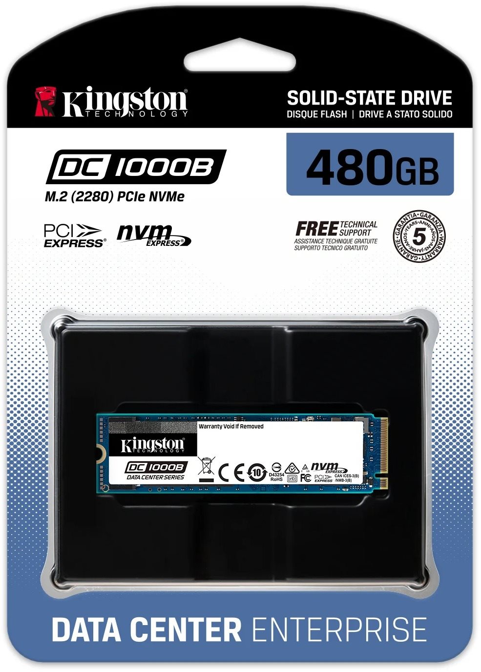 Kingston SEDC1000BM8/480G SSD-Festplatte
