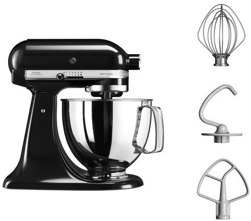KitchenAid Artisan 125 fekete Konyhai robotgép