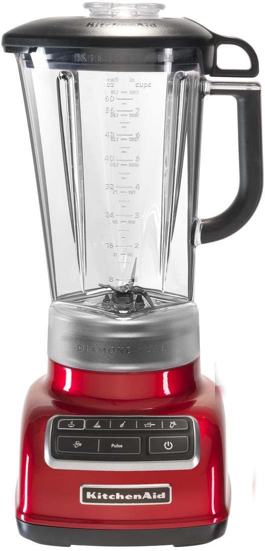 KitchenAid P2 Diamond Mixer metallic rot Standmixer