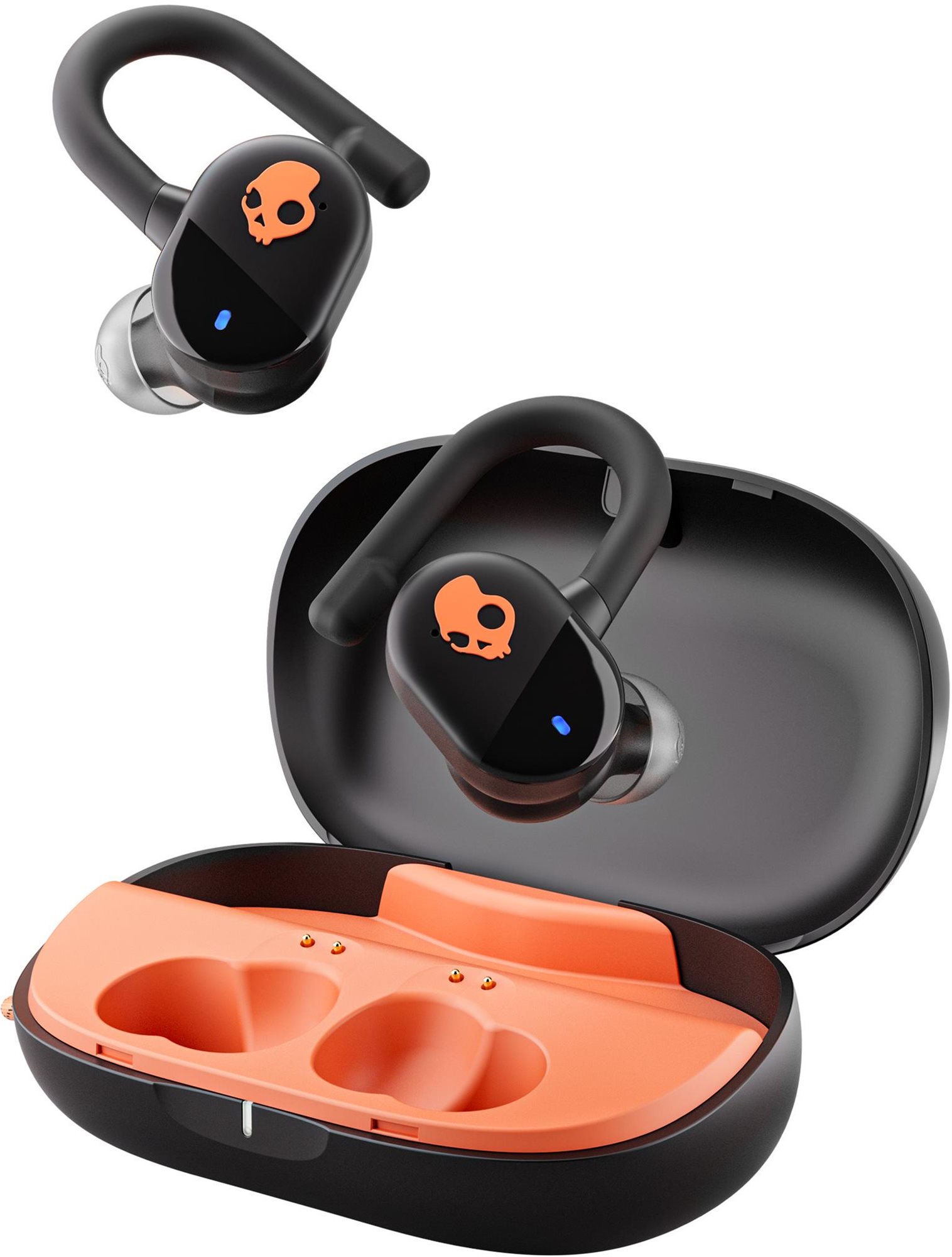 Skullcandy PUSH_PLAY_ACTIVE - Black / Orange Kabellose Kopfhörer