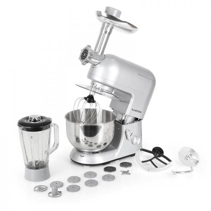 Klarstein TK2-Lucia Argentea Food Mixer