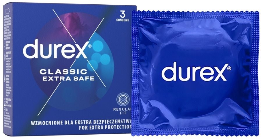 DUREX Extra Safe 3 ks Kondómy