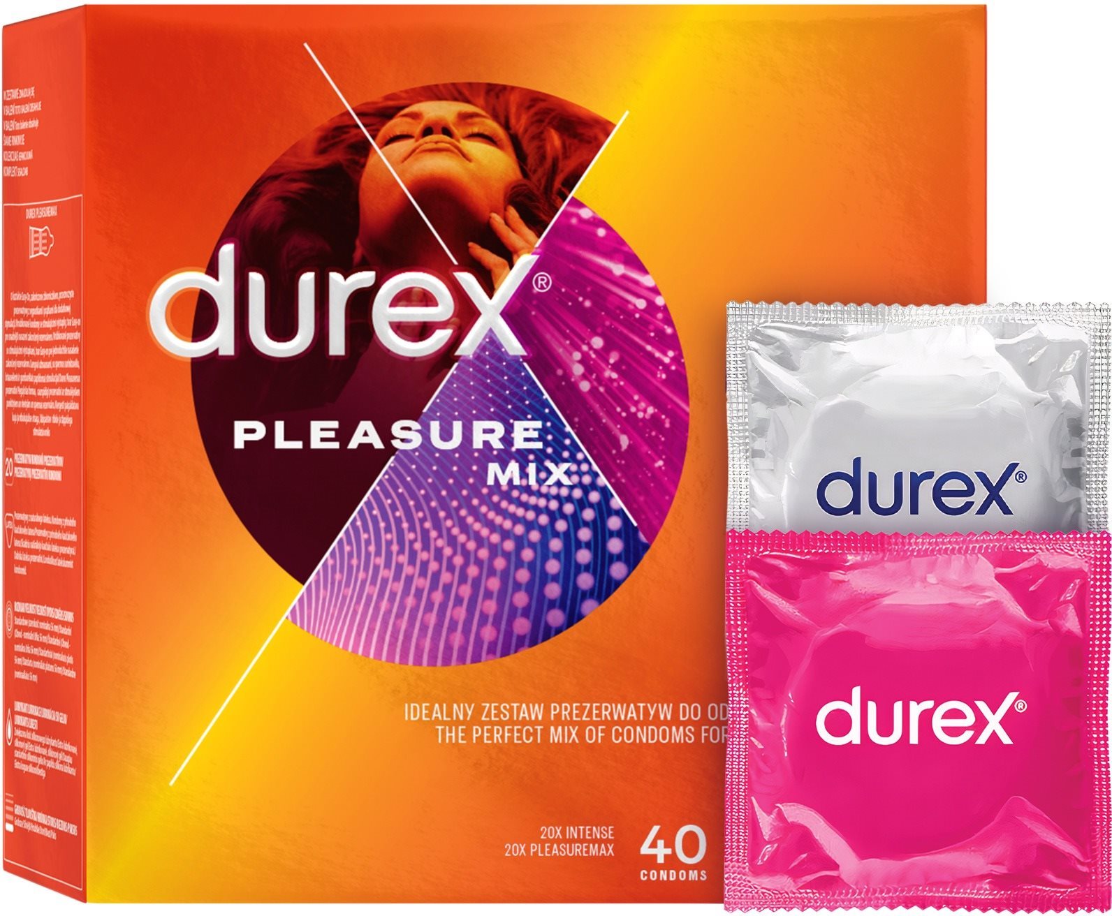 DUREX Pleasure MIX 40 db Óvszer