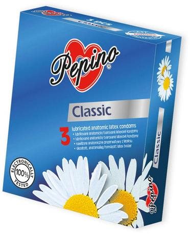 PEPINO Classic - 3db Óvszer