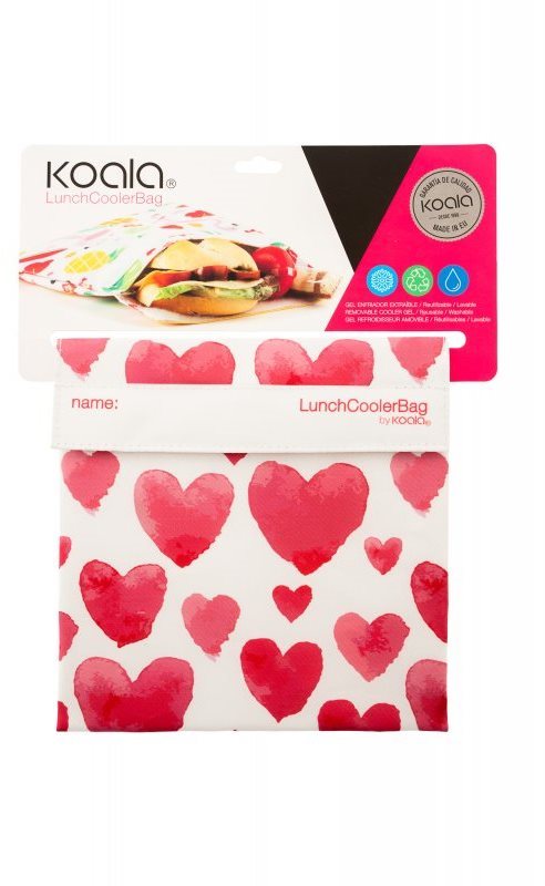 KOALA Taštička na desiatu izolovaná Srdce Desiatový box